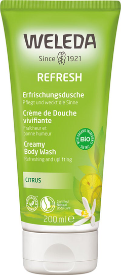 Weleda Weleda Refresh - förfriskningsdusch Citrus, 200ml