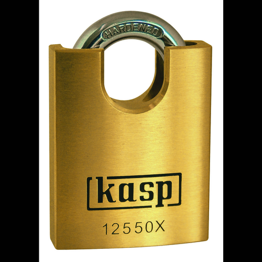 Kasp K12540XD Hänglås 40 mm Guldgul Nyckel