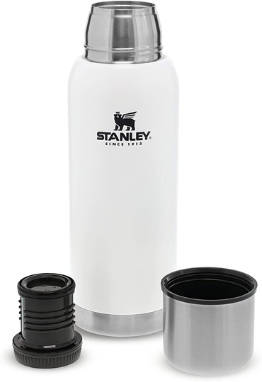 STANLEY ADVENTURE STAINLESS STEEL VACCUM BOTTLE 1L polar