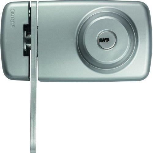 Abus 532 788 7035 S Dörrlås med inre och yttre cylinder samt skydd Silver