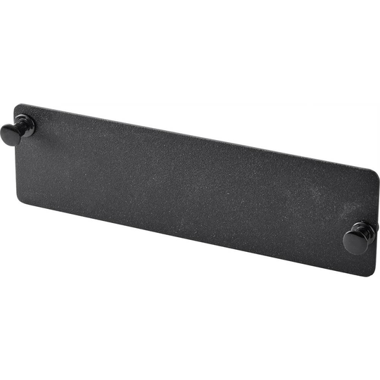 Renkforce RF-4746692 19 tum, 10 tum Frontpanel 0.5 U Fast montering Lämplig för skåpdjup: från 300 mm Svart