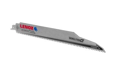 Lenox bajonetsavklinge 305mm - Demolition CT 305x22x1.3mm 6TPI allround nedbrydning 1stk