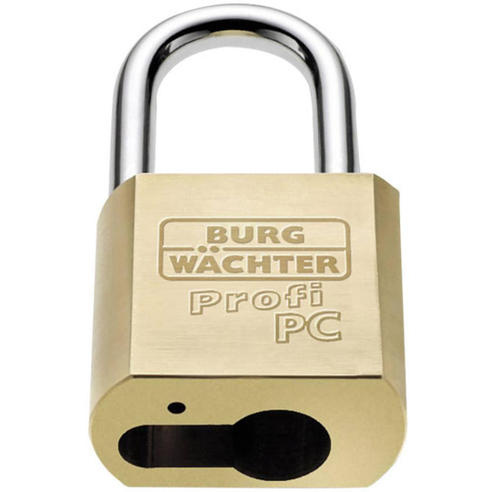 Burg Wächter Profi 116 PC 50 Hänglås Mässing Profilcylinder-hänglås