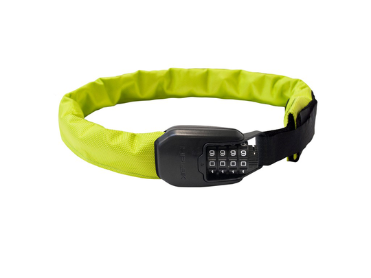Hiplok Spin 75cm Kättinglås Gul