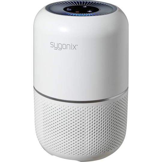 Sygonix SY-4535298 Luftrenare 18 m² Vit
