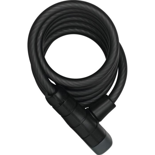 ABUS Primo 5510K Lås-Spiral med nyckel - 180cm - Svart