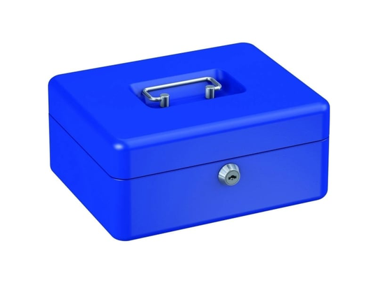 Basi 2100-0200-BLAU Pengekasse (B x H x T) 200 x 90 x 160 mm Blå