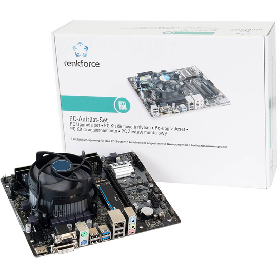Renkforce PC tuning-kit Intel® Core™ i5 N/A (6 x 2.7 GHz) 16 GB Intel UHD Graphics 610 Micro-ATX