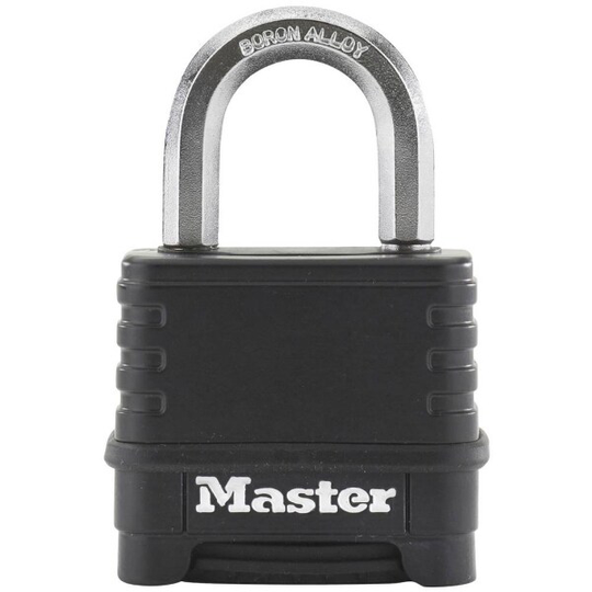 Master Lock Combination Lock Zinc 56mm black M178EURDLF