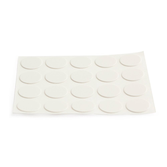 Täckbricka 13mm Vit SB Habo