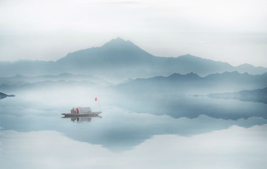 Water village in dream poster