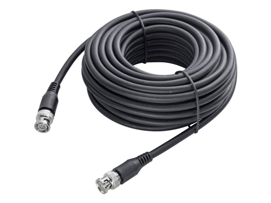 Sygonix SY-4714554 Video Forlængerkabel [1x BNC-stik - 1x BNC-stik] 20.00 m Sort