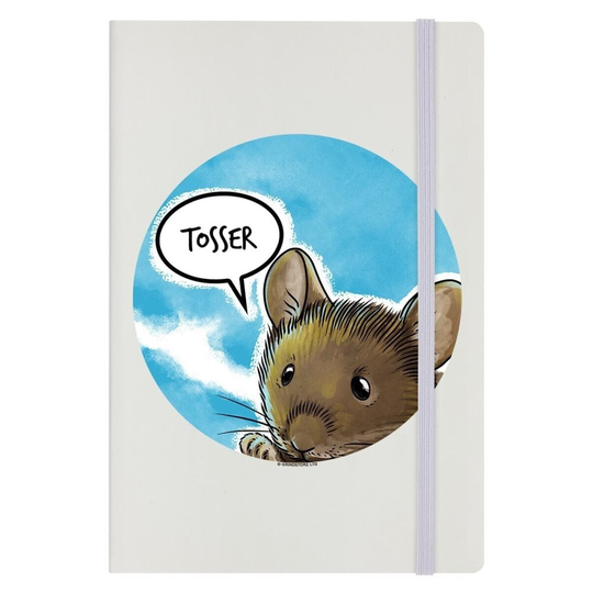 Cute But Abusive Tosser Mouse anteckningsbok