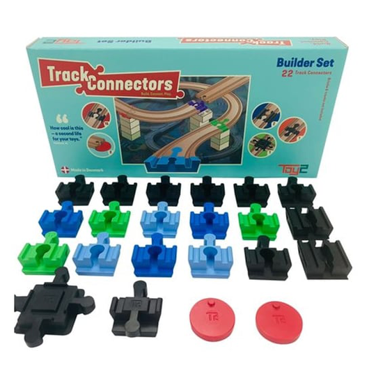 Toy2 - Track Connector - Tågebanedelar - Builder Set Medium