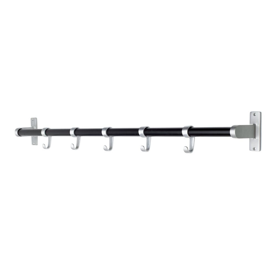 Kroklist Elegant Alu/Svart Habo