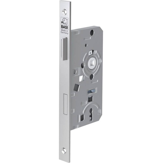 Basi 9210-5511 Insticksrumsdörrlås Silver