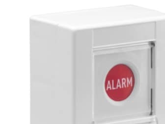ABUS FUAT50010, Trådlös, 85 x 85 x 52 mm, -10 - 50 ° C, 3V, Vit