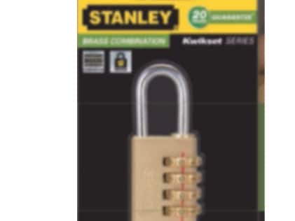 Stanley 81132 371 401 Hængelås 30 mm Kombinationslås