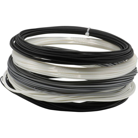 Renkforce RF-4738598 3D-skrivare Filament PLA-plast 1.75 mm Silver, Sidenvit, Matt vit, Svart (kolfiber), Svart (Easy nylon) 250 g