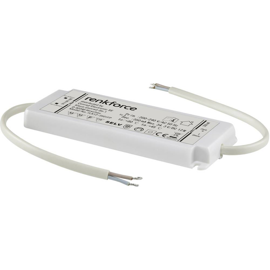 Renkforce LED driver Konstantström 12 W 0.35 A 0 - 34 V/DC