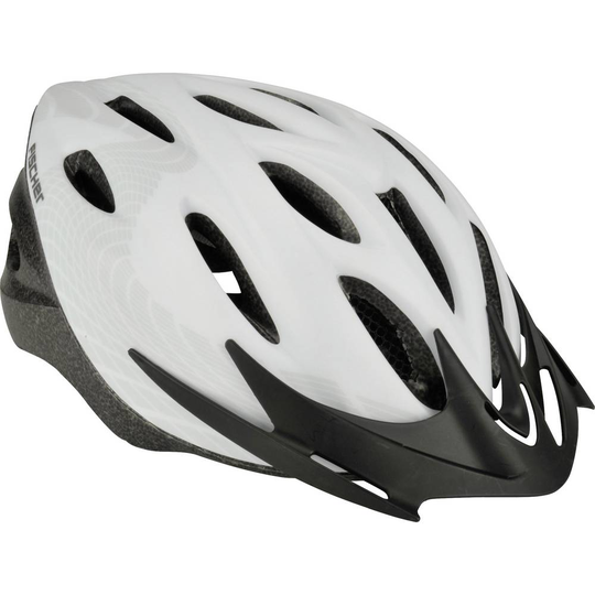 FISCHER FAHRRAD White Vision S/M City-hjälm Vit, Svart Klädstorlek=M