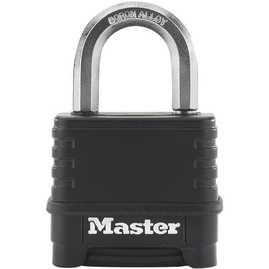 Master Lock Excell Zink 57mm Kombinationshänglås Svart M178EURD