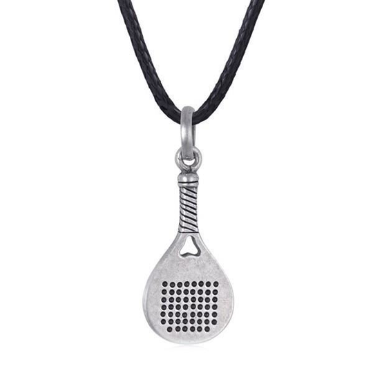 Unisex silverrackethänge (45-70 cm) - Smyckeshalsband för män