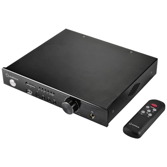 Renkforce RF-WAM-500 Stereoförstärkare 2 x 100 W Aluminium