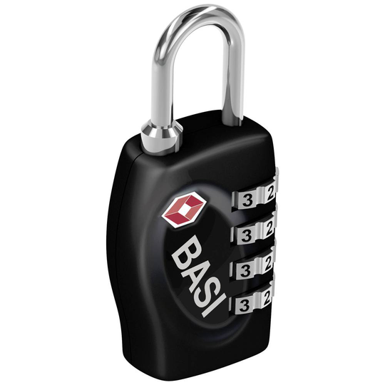 Basi 6100-0630 Väsklås 31.3 mm TSA Svart Kombination