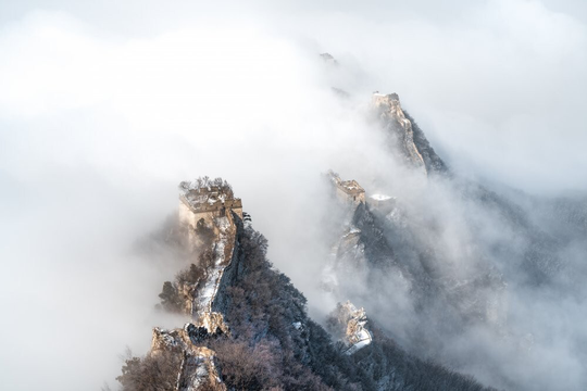 Cloud over the greatwall poster