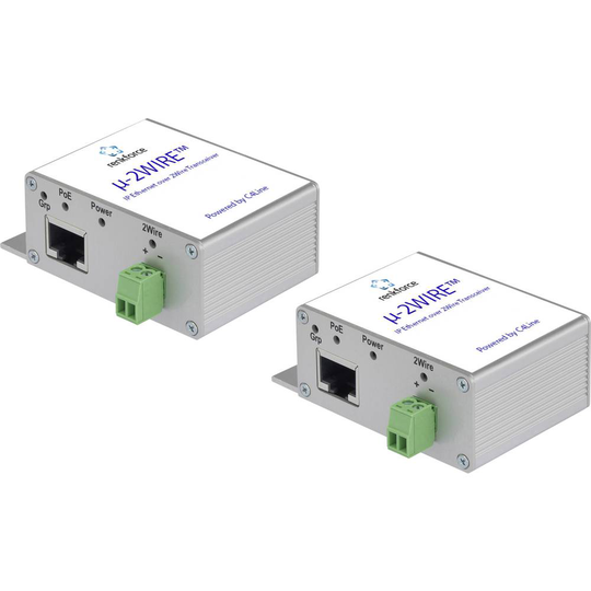 Nätverksförlängning Renkforce 2-tråds Räckvidd (max.): 300 m 200 MBit/s RF-3684874