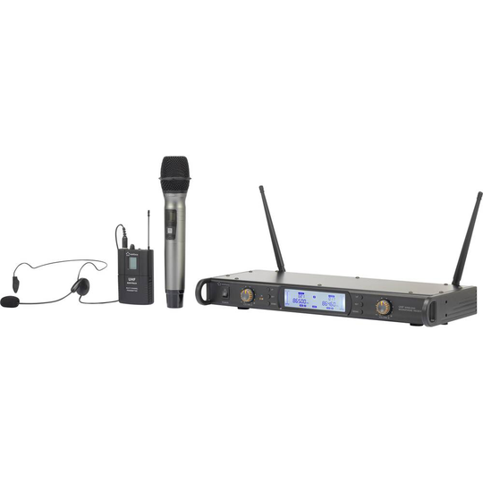 Renkforce BM-7200 Mikrofonset Sändare signal:Trådlös inkl. kabel