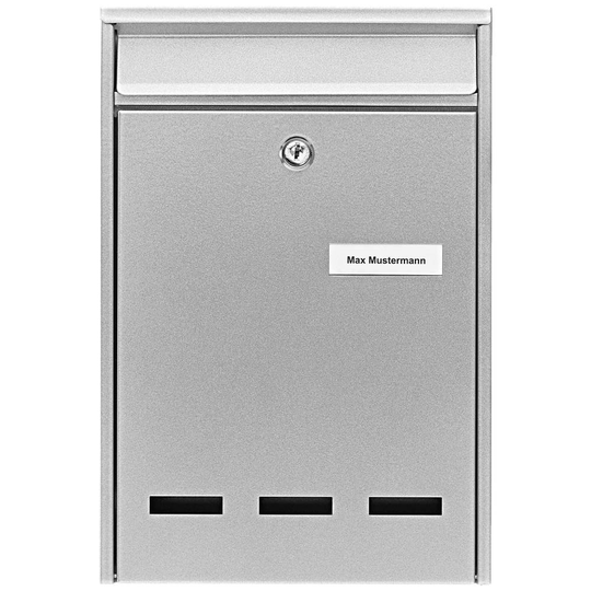 Burg Wächter 61020 POCKET 5871 SI Brevlåda Stål Silver Nyckel