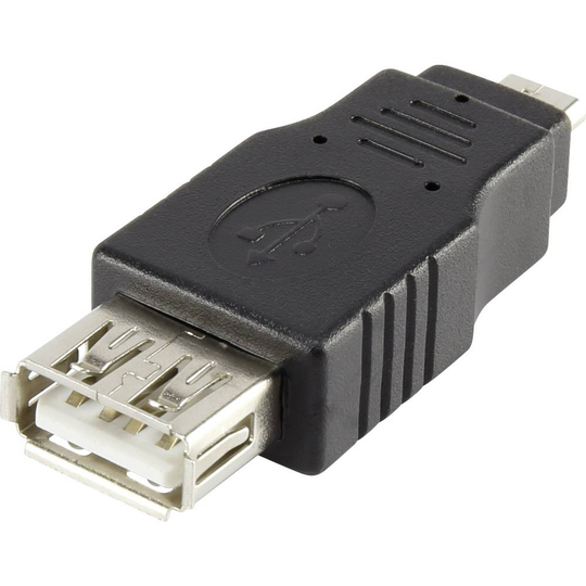 Renkforce USB 2.0 Adapter [1x USB 2.0 Micro-B hane - 1x USB 2.0 A hona] rf-usba-07