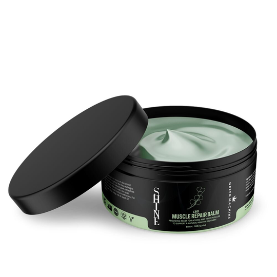 Green Machine CBD muscle repair balm 200mg - 50ml
