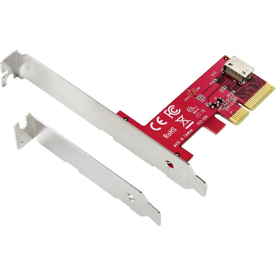 Renkforce Renkforce OCuLink-kontrollerkort OCuLink SFF-8612 PCIe x4