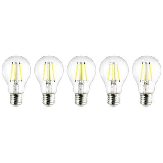 Sygonix SMD LED N/A N/A 2.2 W = 40 W Varmvit (Ø x H) 60 mm x 104 mm Filament 5 st