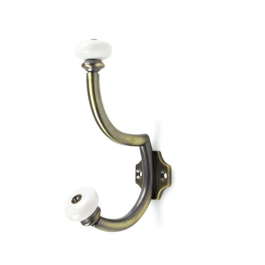 Krok Vintage Antik Mässing/Vit SB Habo