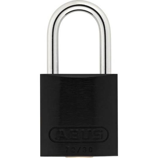ABUS 72/30 Hänglås 64,5 x 32 mm, aluminiumoxiderad Svart