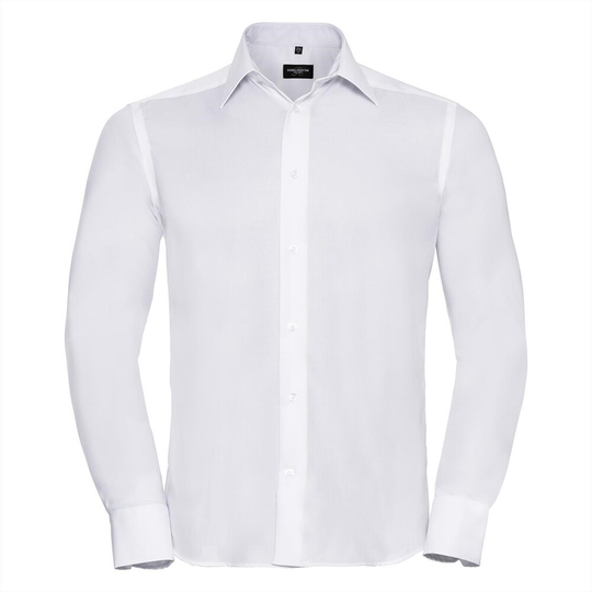 Russell Collection Långärmad Ultimate Non-Iron Shirt för män