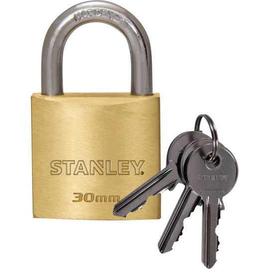 Stanley 81102 371 401 Hänglås 30 mm Nyckel