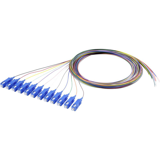 Fiberoptisk pigtail Renkforce RF-3909398 12-färgad