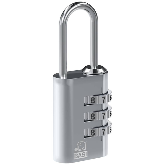 Basi 6170-4000-SILB Väsklås 21 mm Silver Kombination