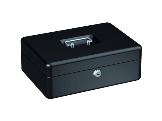 Basi 2100-0300-SCHWARZ Pengekasse (B x H x T) 250 x 90 x 180 mm Sort