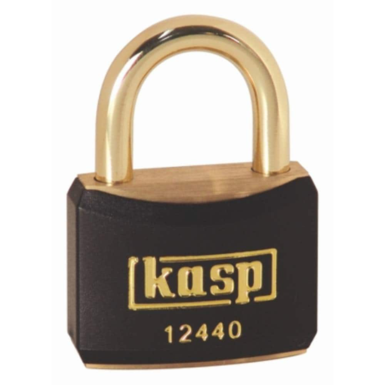 Kasp K12440BLAA1 Hänglås 40 mm Guldgul Nyckel