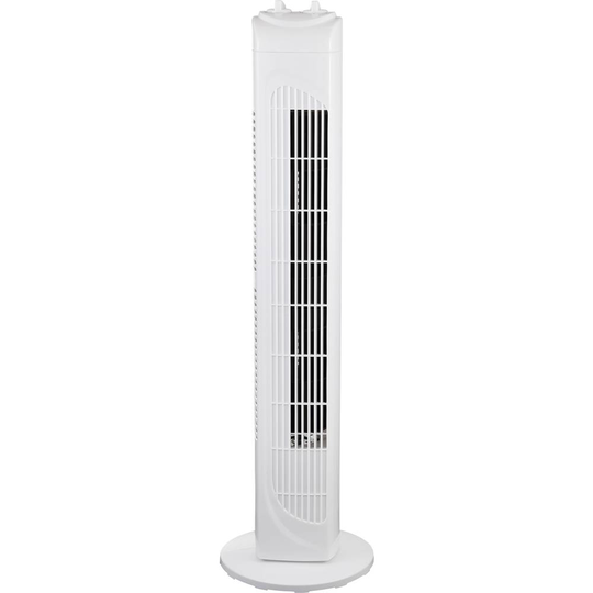 Sygonix Tornfläkt 40 W (Ø x H) 22 cm x 790 mm Vit