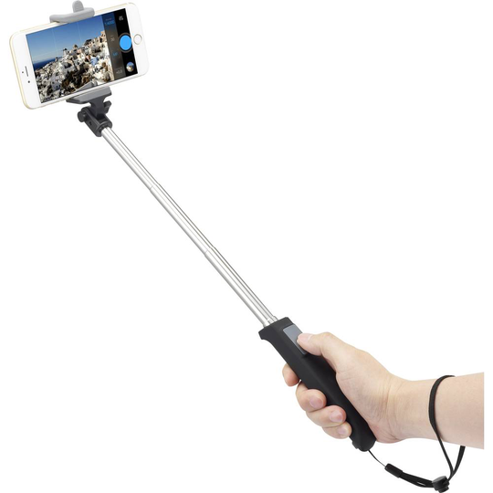 Selfie Stick Renkforce RF-SEST-PRO 9 cm Svart