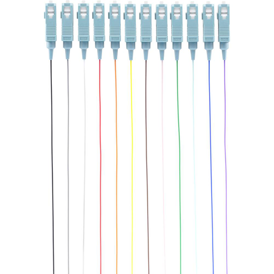 Fiberoptisk pigtail Renkforce RF-3909396 12-färgad