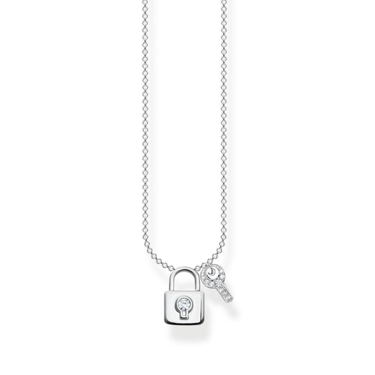 Thomas Sabo - Halsband Hänglås Nyckel Silver