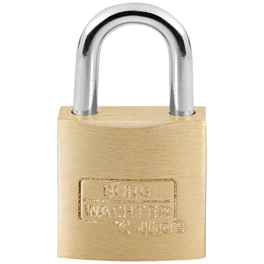 Burg Wächter 2961 Hänglås 25.00 mm Mässing Nyckel